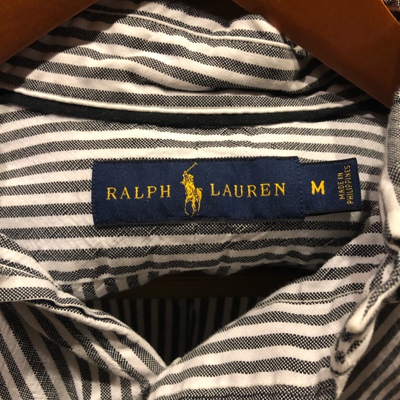 Ralph Lauren Striped Button Down - Picture 2 of 2